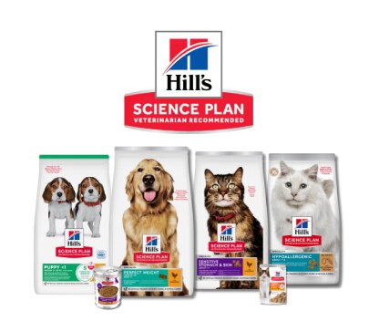 Hill's Pet Science Plan produktų asortimentas