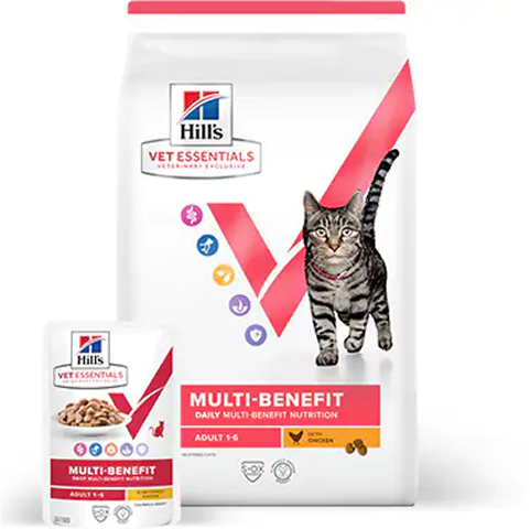 Multi-Benefit Adult Cat Food Packshot