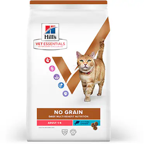 Multi-Benefit No Grain Cat Food Packshot