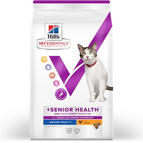 Multi-Benefit +Senior Health Cat Food Packshot